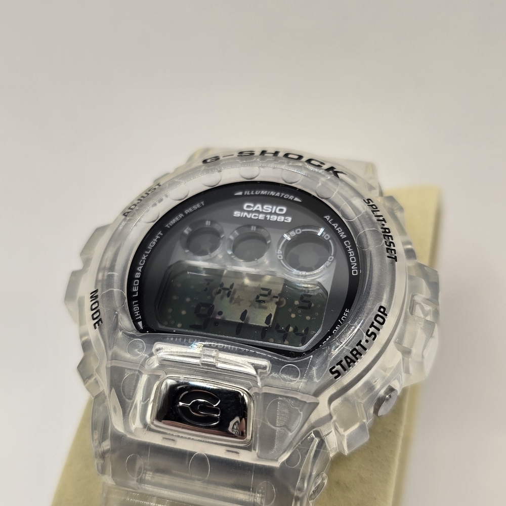 Casio G-Shock Clear Resin Smartwatch Special Edition.